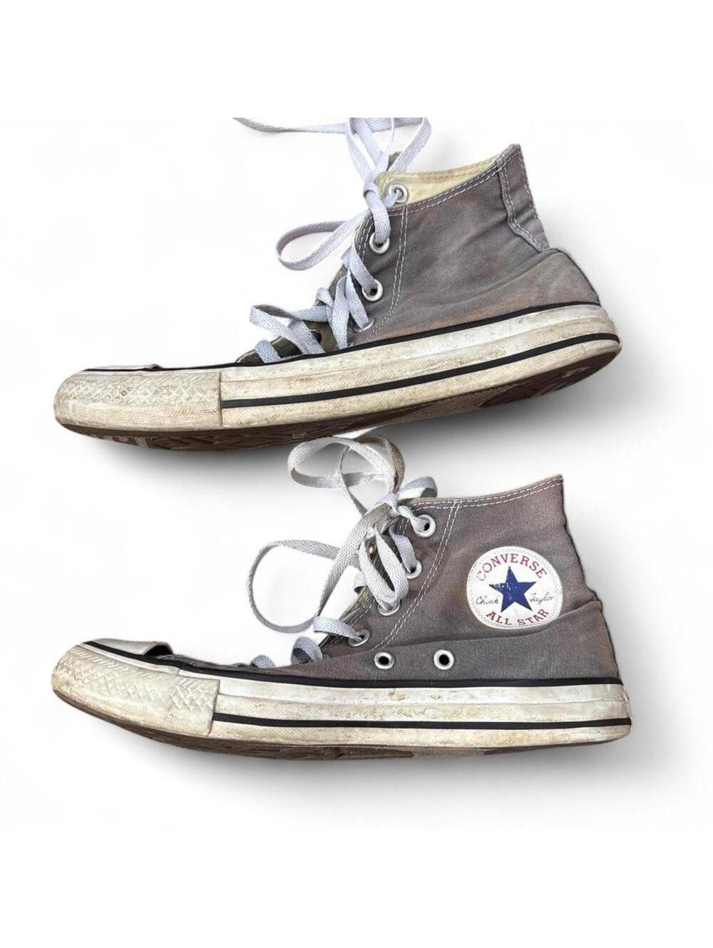 Converse Women's Grey and Brown Trainer
